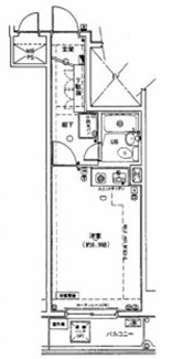 【間取り】 | ダイヤパレス尾久駅前第二 | 間取りです。