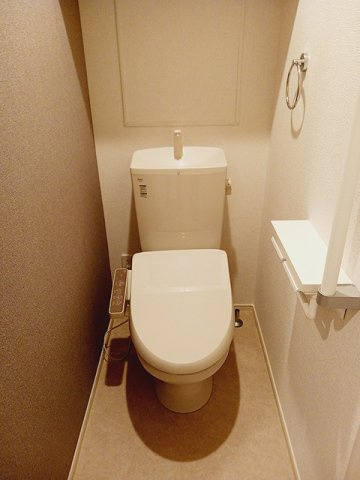ヒカルサ川越霞ヶ関のトイレ|シンプルで使いやすいトイレです