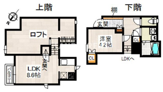 【間取り】 | CB博多南カレント