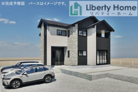 龍ヶ崎市中根台2期　新築戸建　1号棟