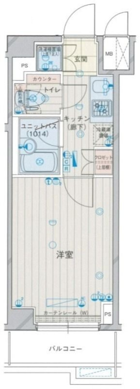 ルーブル下丸子の間取り|間取りです。