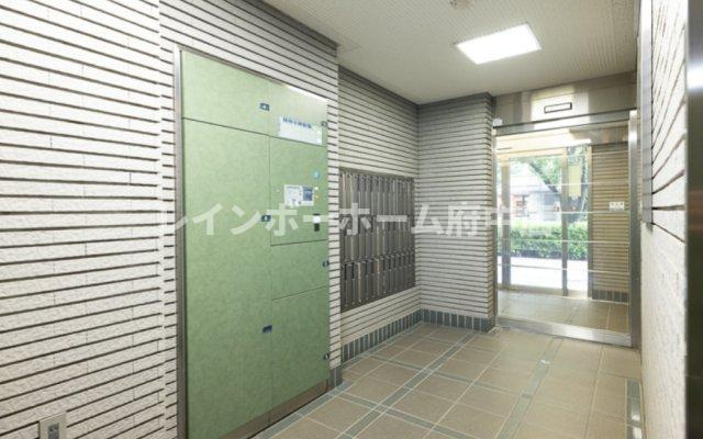 コーボック飛田給Ⅱのロビー