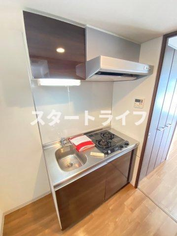 大阪市淀川区木川西３丁目の賃貸マンションのキッチン