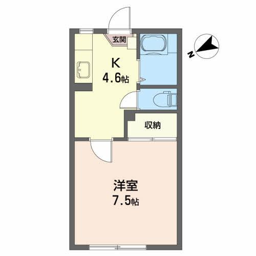 加賀野壱番街 Ａの間取り