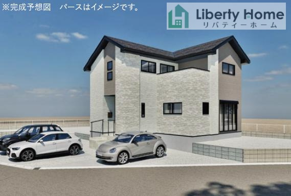 龍ヶ崎市中根台2期　新築戸建　2号棟の完成予想図|ご予約をいただければ、『平日の空いた時間』『周辺物件まとめて見たい』『1件だけ見たい』ももちろん可能です♪
お気軽にお問合せください♪