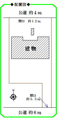 　☆　青山ハイツ　☆の区画図