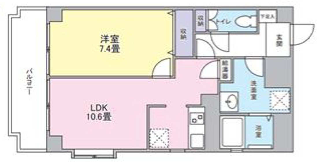コロニァ・ハウスの間取り|間取りです。
