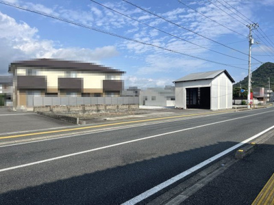 【前面道路含む現地写真】 | 売地　高知市介良乙　＠23万