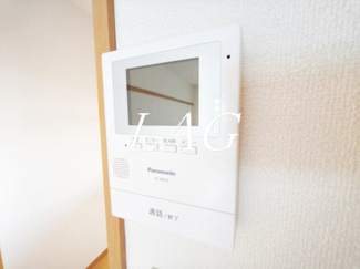 【セキュリティ】 | メゾン　ドゥ　ナガト | モニター付きインターホンです。