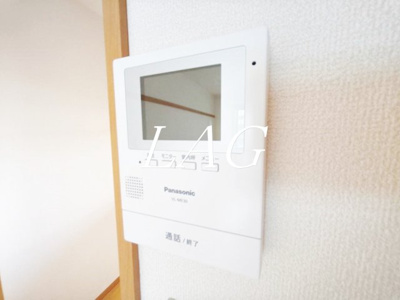 【セキュリティ】 | メゾン　ドゥ　ナガト | モニター付きインターホンです。