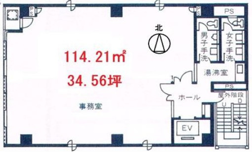 松栄ビルの間取り|松栄ビル　間取り