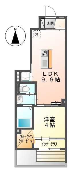 ユニヴァリィ・ラメールの間取り|間取り