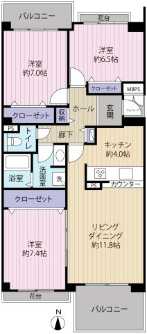 使い勝手の良い間取り