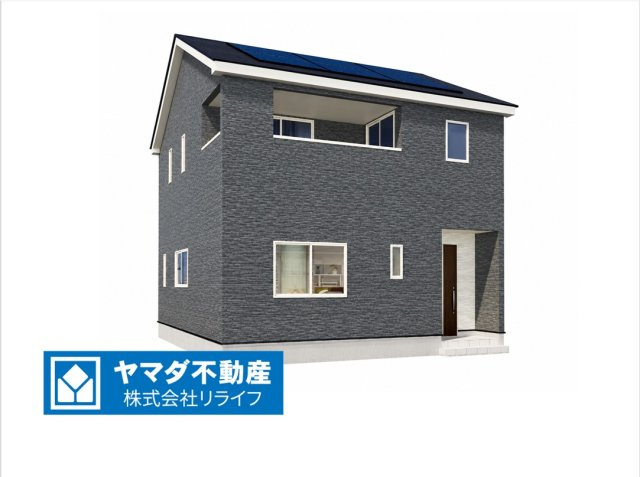 クワイエ　大垣市荒尾町第５　全１区画分譲の外観|■１号棟
■YAMADA電機の　ヤマダ不動産　株式会社リライフ　大垣店■
耐震性能・制震性能を備えたおうち！
震度７の揺れに鍛えられた、建築基準法の1.5倍の壁量と制振装置（SAFE365）を完備