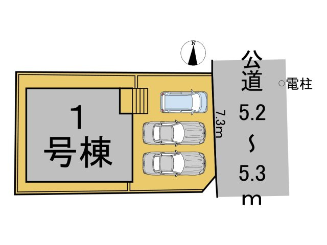 クワイエ　大垣市荒尾町第５　全１区画分譲の区画図|■区画図
■YAMADA電機の　ヤマダ不動産　株式会社リライフ　
いつでもお問合わせ下さい。