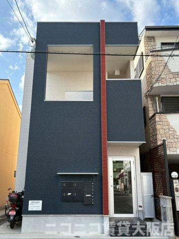 大阪市住吉区遠里小野７丁目のアパートの外観