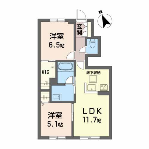フェコラの間取り