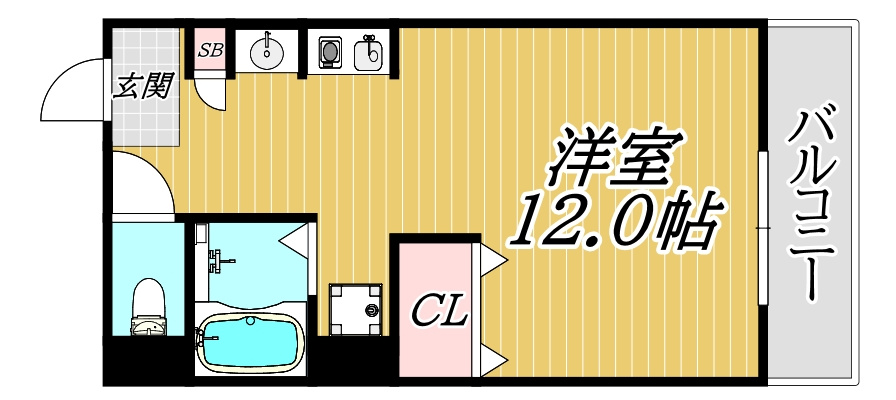 ポモドーロの間取り
