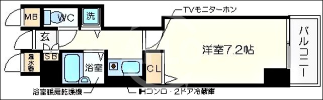 ウイングコート船場の間取り|ウイングコート船場　間取り