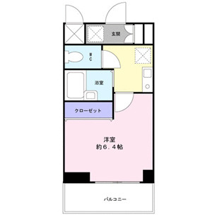 小平市小川町２丁目の賃貸マンションの間取り