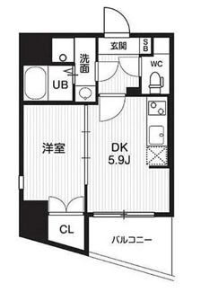 【間取り】 | レピュア東向島 | 間取りです。