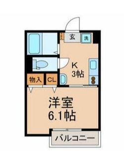 【間取り】 | リバーハイツⅡ | 間取りです。
