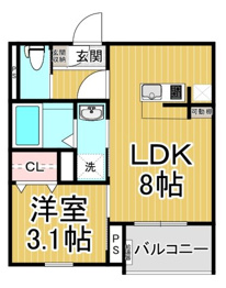 robot home 東本町の間取り