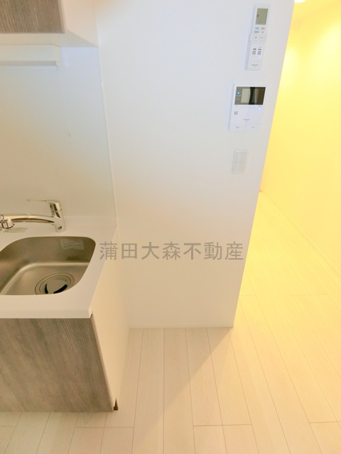 ソルナクレイシア蒲田のキッチン|冷蔵庫置き場
