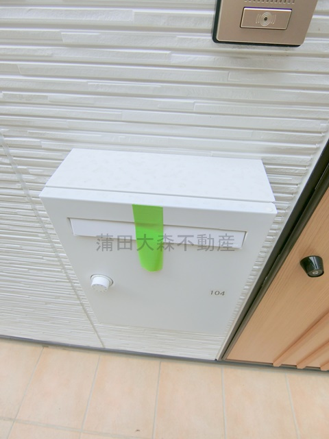 ソルナクレイシア蒲田の玄関