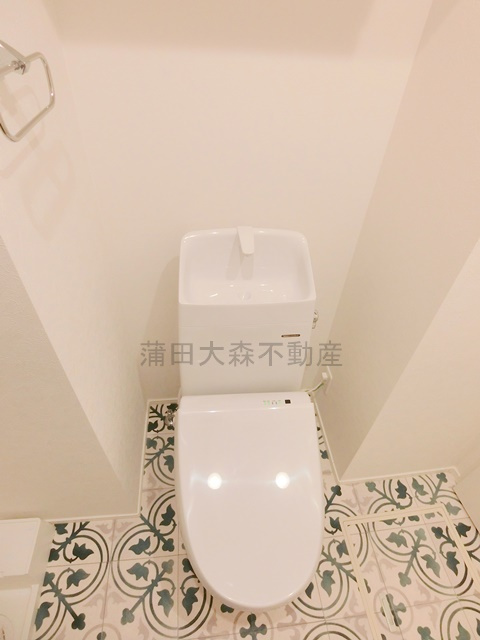 ソルナクレイシア蒲田のトイレ|温水洗浄便座付きのトイレ