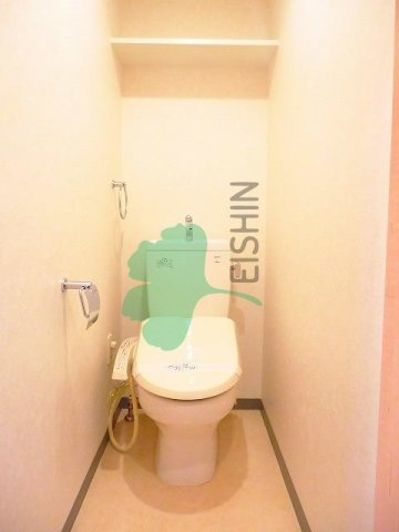 レジディア博多東のトイレ|清潔感のあるトイレです。