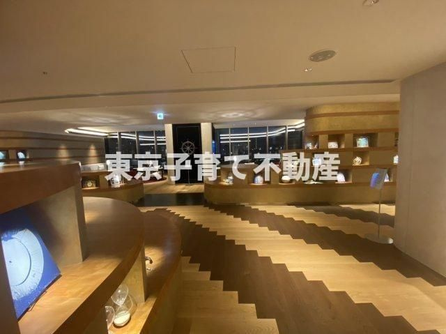 パークタワー勝どきミッドのロビー|エントランスです