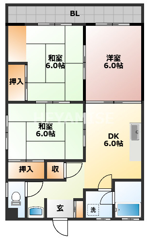 グランドマンションの間取り