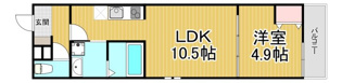 フジパレス新伊丹駅東ウエストの間取り