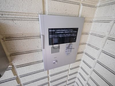 舞ハイツのセキュリティ|モニター付きオートロック完備です！