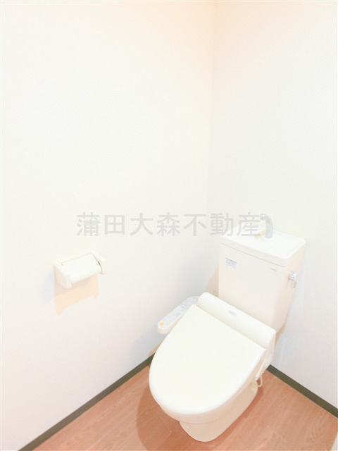 大森山王濱栖鳳のトイレ|温水洗浄便座付きのトイレ
