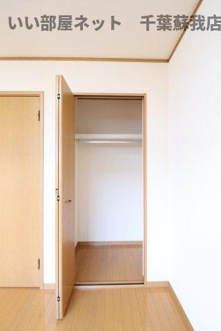 サンハイム・ユタカの収納|大きなスペースがあり、収納には困りません