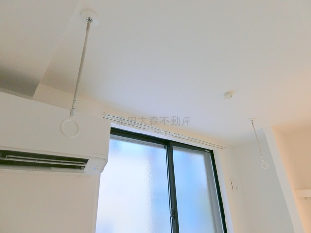 ソルナクレイシア蒲田の設備|室内物干し金具