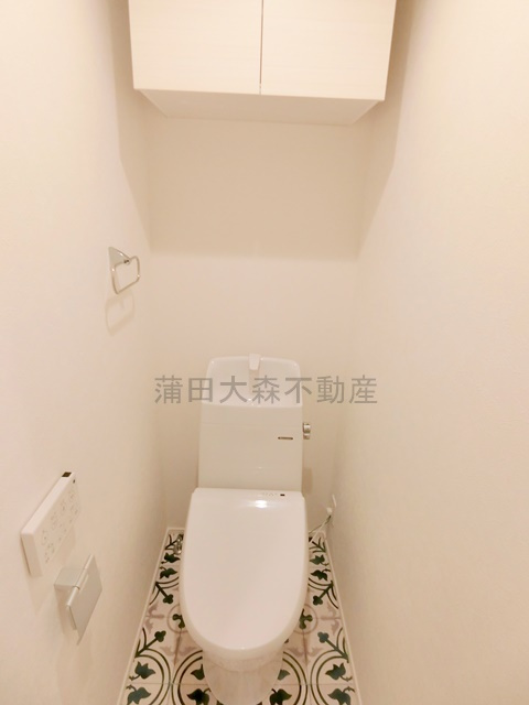 ソルナクレイシア蒲田のトイレ|温水洗浄便座付きのトイレ