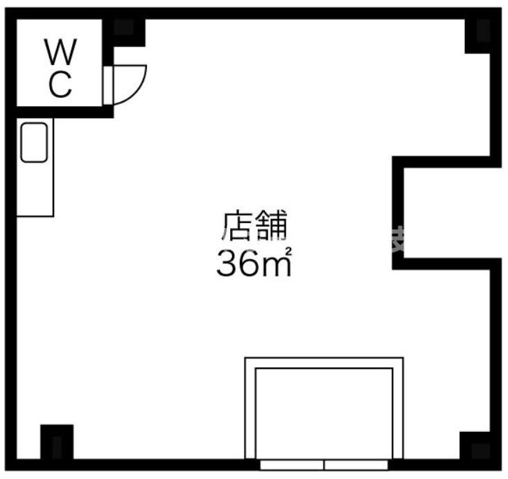 アパートメント住之江の間取り