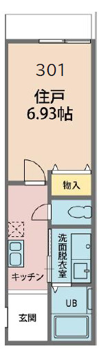 カインドネス東大和の間取り