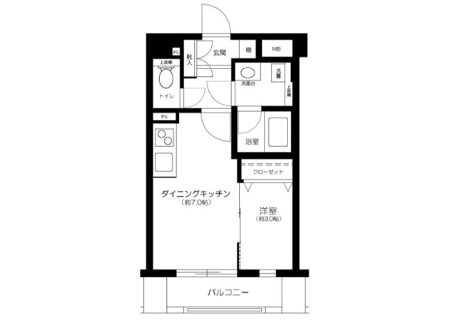 【間取り】 | ソシエ東長崎