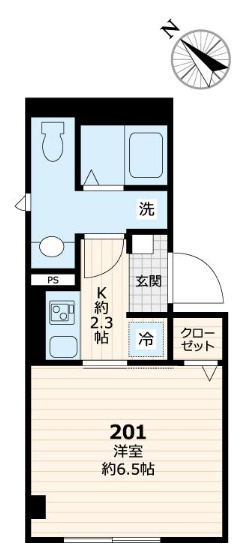 デプエル下谷の間取り