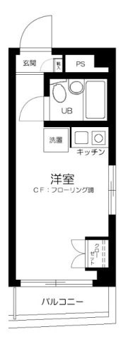 エクセル向島の間取り|間取りです。
