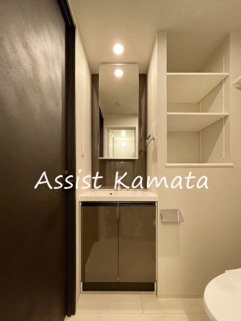 コンポジット南雪谷の独立洗面台