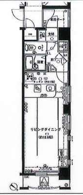 ラグジュアリーアパートメント文京根津の間取り