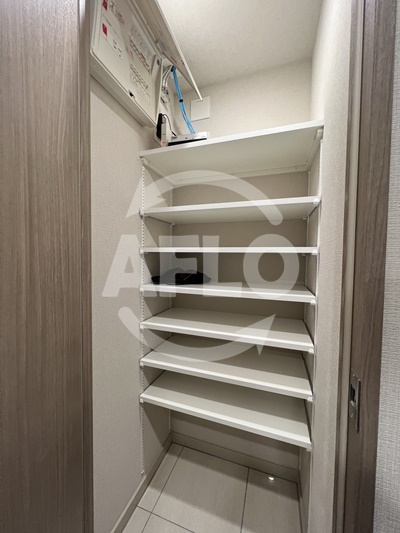 ブランズ大阪松屋町　南大江小学校区の収納|ブランズ大阪松屋町　シューズクローゼット