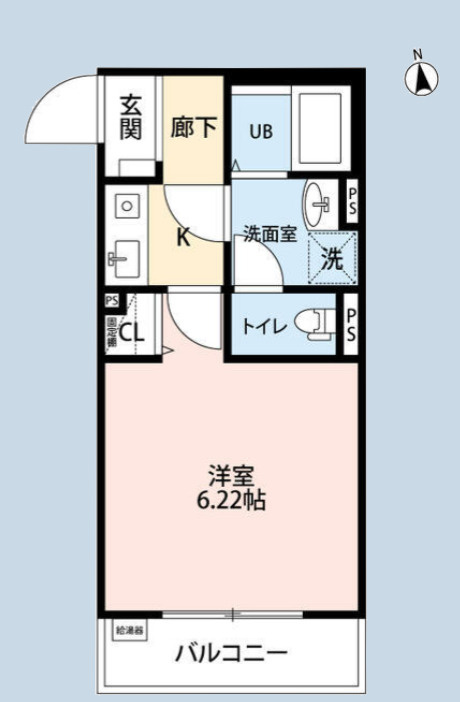 Plussum Court八王子の間取り
