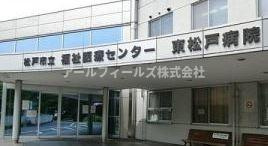 松戸市秋山１丁目のアパートの周辺|松戸市立福祉医療センター東松戸病院 1987m