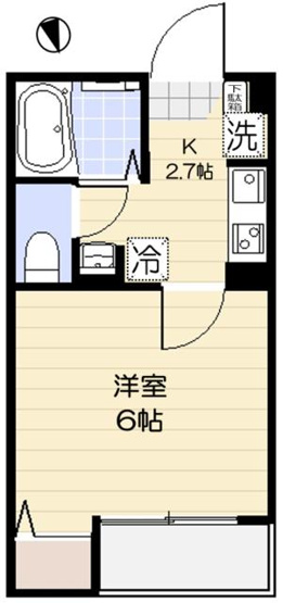 【間取り】 | エクセラン下丸子 | 間取図